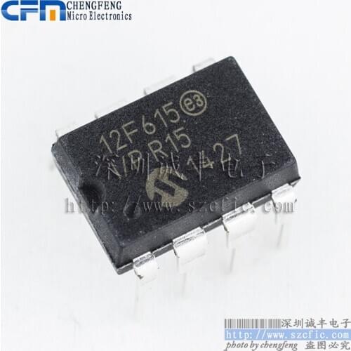 5pieces PIC12F615-I/P 12F615 MCU