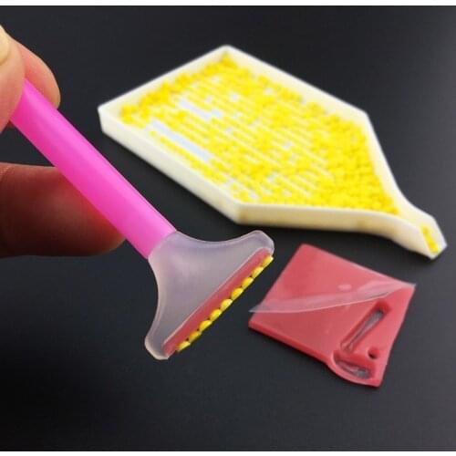 50PCS 2*2CM Diamond Painting Accessory Diamond Embroidery Glue Dotting Glue Daimond Painting Wax Mud Paint Bottle Holder