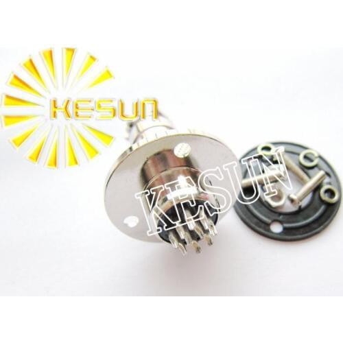 Free Shipping 5pair GX16-10 GX16 10Pin With Flange Male & Female 16mm Wire Panel Connector M16 circular connector Socket Plug