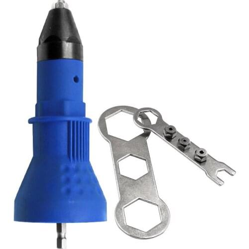 For Cordless Drill Riveter Cordless Riveting Drill Adaptor Nut Manual Riveter Rivnut Tool Electric Rivet Nut Gun Riveting Tool