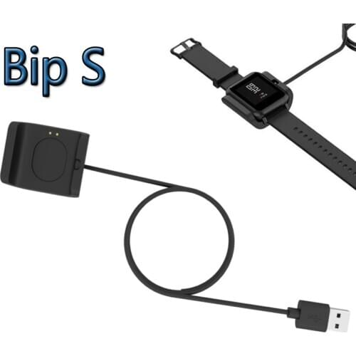 Smartwatch Dock Station Charger Adapter USB Charging Cable Base Cord Wire for Huami Amazfit Bip S Sport Smart Watch A1805 A1916