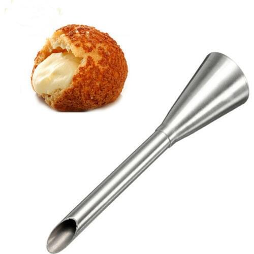 Delidge Stainless Steel Icing Piping Nozzle Cream Beak Pastry Puff Cream Injector Cake Nozzle Baking Tool Cake Decorating Tools