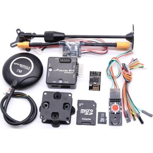 Pixracer R15 Autopilot xracer PX4 Pixhawk Flight Controller +7M GPS Set RC Quadcopter Ardupilot