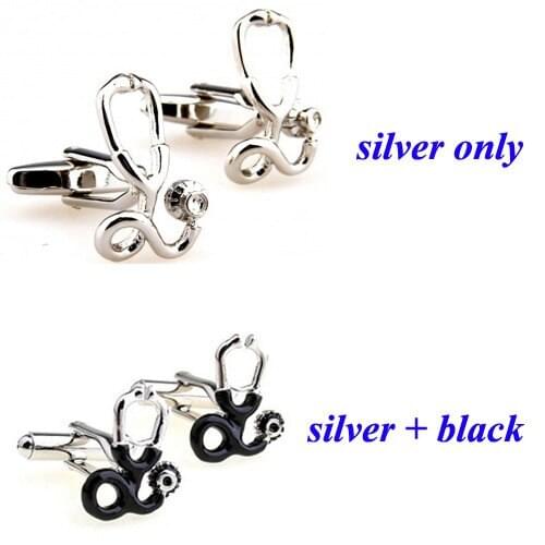Fashion Doctor Cufflink Cuff Link 1 Pair Free Shipping Big Promotion
