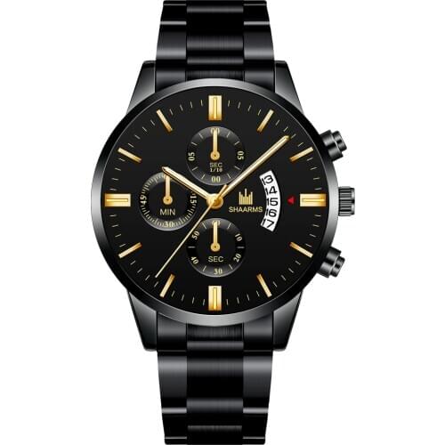 Watch Man Wristwatch Luxury MenS Watches Fashion Business Stainless Steel Male Quartz Military Sport Clock Relogio Masculino