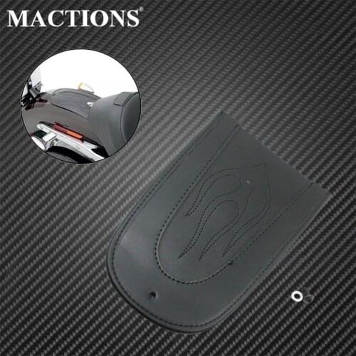 Motorcycle Sportster Rear Fender Bib w/ Flame Stitch For Harley Sportster Solo Seat XL 883 1200 04-15 Custom Roadster SuperLow