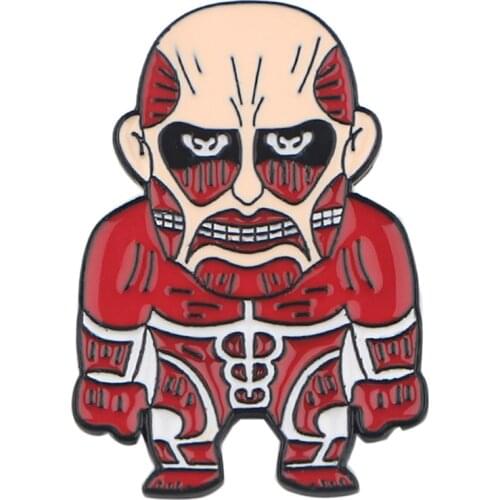 PF481 Dongmanli Japanese Anime Icons Cool Enamel Pins Badge Brooch Backpack Bag Collar Lapel Decoration Jewelry Gifts for Friend