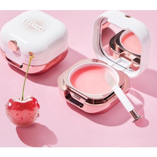 Cherry Moisturizing Lip Sleeping Mask Moisturizing Exfoliating Smooth Fine Lines Brighten Anti-drying Lip Cream