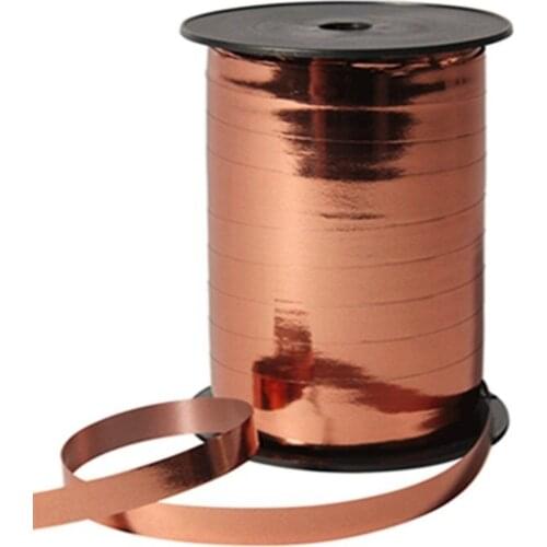 Rose Gold Metallic Balloon İpi Raffia 200 Meters