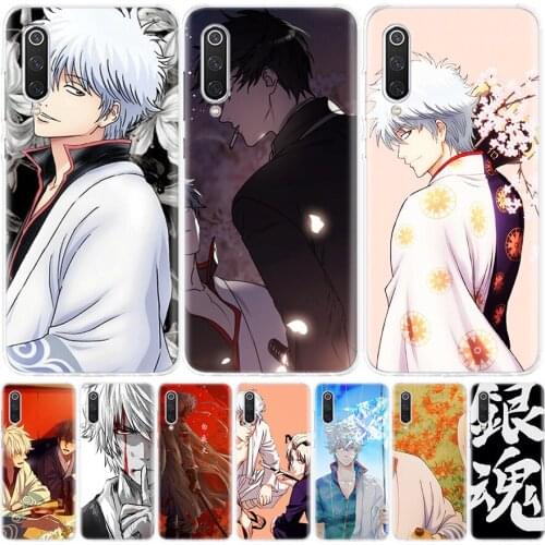 Gintama Japan Anime Phone Case for Xiaomi Redmi Note 10 9 9S 8 8T 7 9A 9C 8A 7 7A 6A S2 K20 K30 Pro Fashion Cover Capa