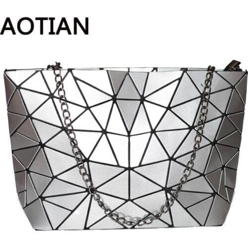 Women Bag Bao New Hologram Laser Handbags Fashion Chain Clutch Totes Crossbody Bags for Women femmes sac bolsos mujer