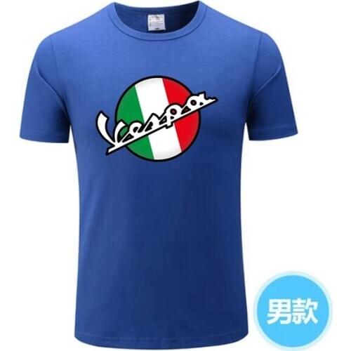 2020 Vintage Vespa 3D T Shirt Men Italy Scooter Vespa Tee TShirt 80s 90s Teenage Women Motorcycle Youth 15Color Car T-shirt DG