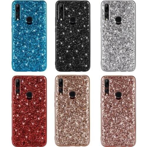 Fashion Glitter Diamond Case For HuaWei Honor 8S 8A 2020 10i V20 20e 20S Mate 30 20 X Lite Pro Nova 4 3i 6 SE 7i Silicone