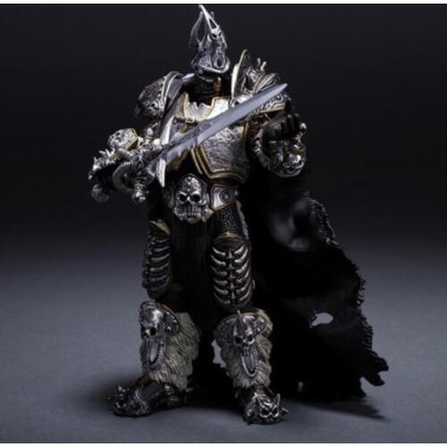 7 inches Toys DC7 Game WOW Fall Of The Lich King Arthas MENETHIL PVC Anime Action Figure Model F Children Fans Birthday Gift