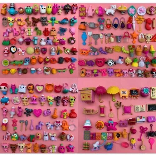 Miniature Lele Angel Pet doll Accessory Lele Angel MGA MINI Lalaloopsy Egg-twisting Ornament Gifts for children
