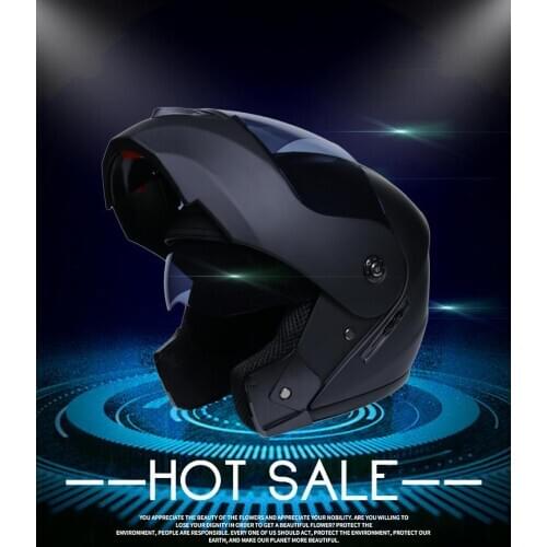 Unisex Flip Up Cycling Bike Racing Helmet Modular Dual Lens Motorcycle Helmet Outdoor Sports Bike Cycle Helmet