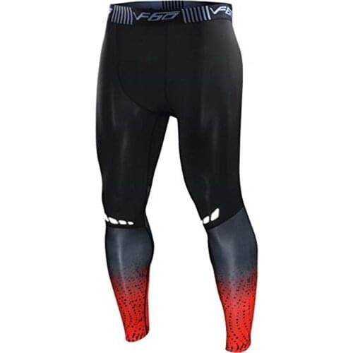 Mens Gym Compression Leggings Sport Training Pants Men Running Tights Trousers Men Sportswear Dry Fit Jogging Pants