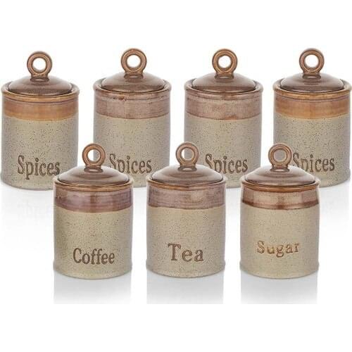 Spice Team 14 Piece Spice Jars Sugar Bowl Seasoning Organized The Kitchen Tool Sets Kitchen Utensils