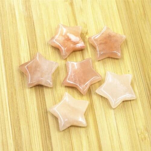 Natural Aventurine Agates Pentagram Reiki Pentagram Mineral Specimen Healing Crystal Agates Raw Crystal Jewelry