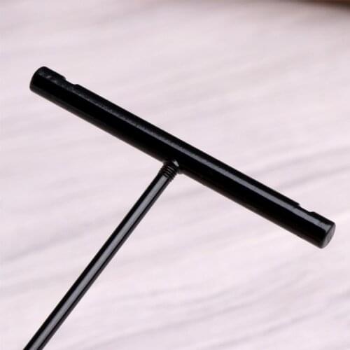 3 Pcs Alloy Earrings Display T-Shape Stand Showcase Jewelry Organizer Holder