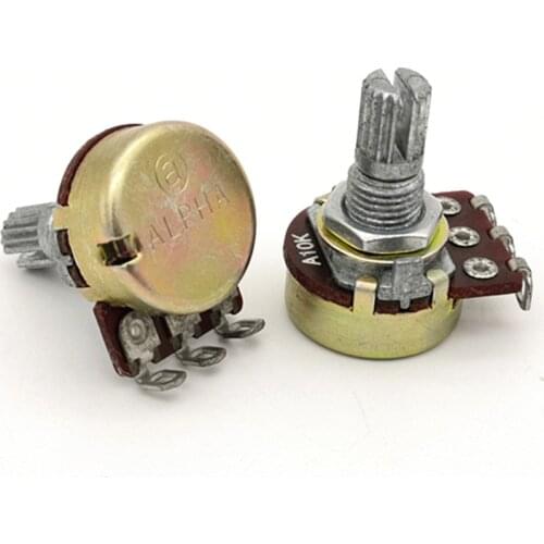 Taiwan ALPHA Aihua RV16-10-15K Potentiometer A10K shaft length 15mm