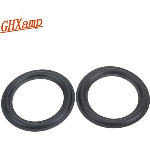 GHXAMP 2PC 4.5 inch 106A Speaker Rubber Surround Woofer Speaker Repair Accessories Diy General Folding Edge For YAMAHA SC21