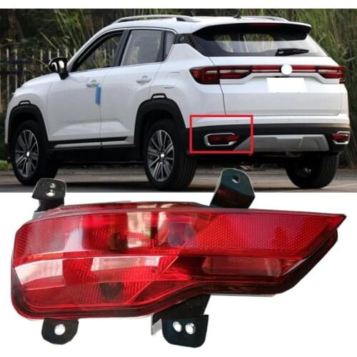 Roavia Rear Bumper Fog Light Reflector For Changan CS35 Plus 2018 taillight Braker Fog lamp Warning Stop Lamp Frame Shell Cover