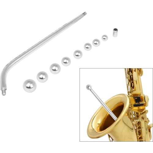 1pc Saxophone Dent Rods Bend Repair Saxophone Small Bore Wind Instrument Maintain Tools Kit with 9 Beads