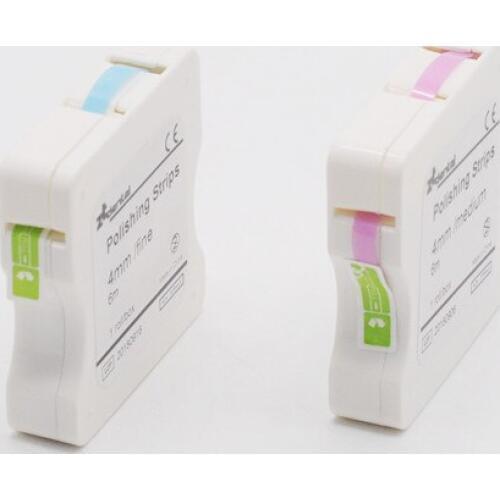 Dental Prophy Supply 4mm*6M Fine/Medium 1Roll/box For Dental Polishing Strips