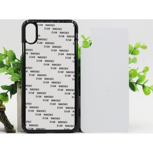 Wtsfwf DIY 2D Sublimation hard PC Blank Case for Iphone XS MAX with Aluminum Inserts 10pcs/lot