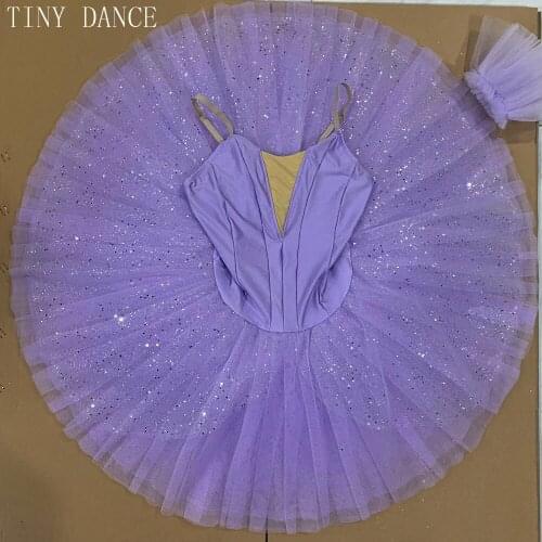 Stiff Tulle Professional Pancake Tutu Performance Dancewear Female Ballet Dancers Theatrical Costumes Ballerina Outfit BLL442