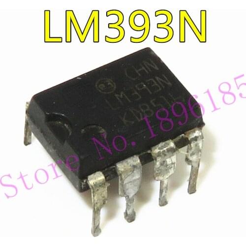 1pcs LM393P LM393 DIP8 DIP LM393N 393 SINGLE SUPPLY, LOW POWER DUAL COMPARATORS