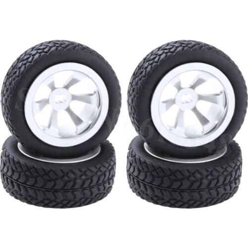 4 pieces/lot Aluminum Alloy Tires & Wheels For WLtoys 1/28 RC Car K969 K989 K999 P929