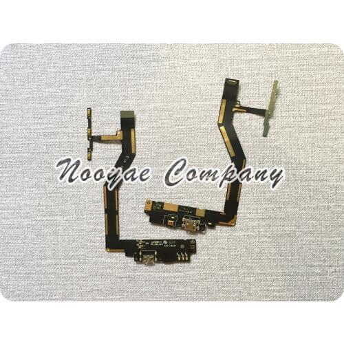 5pcs/lot Micro Charging Port Connector For BQ Aquaris M5 USB Dock Charger Flex Cable With Mic Microphone +Tracking