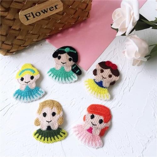 7CM 45Pcs/Pack Mix Colors Handmade Girl Knitting Childrens Woolen Yarn Diy Jewelry Making Finding Hair Accessories For Hairwear
