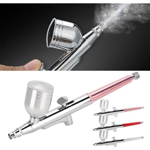 0.3mm Airbrush Nozzle spray Gun Gravity Feed Double Action Air Brush Cake Tattoo Nail Art Tool Anti-Aging Oxygen Sprayer Facail