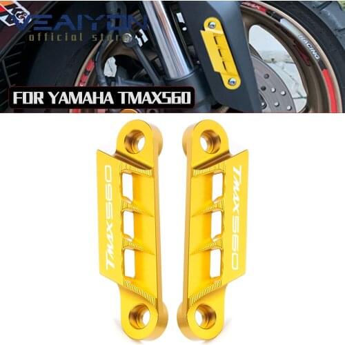 For yamaha TMAX560 Motorcycle Accessories CNC Front Axle Coper Plate Decorative Cover mt TECH MAX 560 2020 2021 2022
