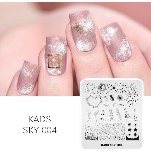 AriesLibra Nail Art Template Print Stamping Plates Nail Polish Stencil Template Manicure Stencil Mold For DIY Nail Art Design