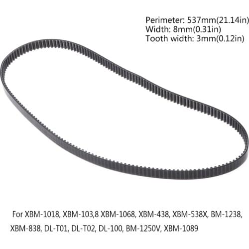 Automatic Bread Maker Machine Conveyor Belt Band Strap Perimeter 537mm Kitchen 95AC