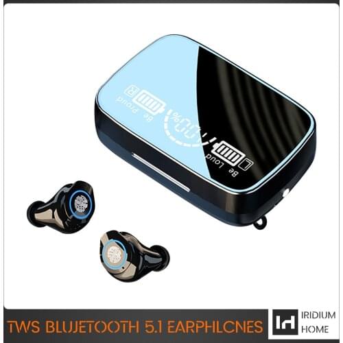 TWS M9-17 Earphones Charging Box Stereo Sports Waterproof Wireless Bluetooth Headphones fone Headphones for Smartphone Portable