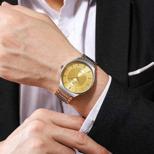 Hot Sale 2021 New Mens Watches Top Brand Luxury Men Fashion Stainless Steel Quartz Analog Wrist Watch Relogio Masculino Saath