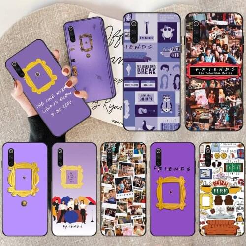 PENGHUWAN friends tv series purple door Newly Arrived Black Phone Case for Redmi Note 8 8A 7 6 6A 5 5A 4 4X 4A Go Pro Plus Prime