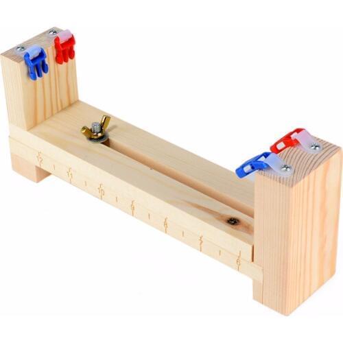 Wood Parachute Cord Jig Bracelet Maker Knitting Tool Braiding Weaving Wristband DIY Tool 2 Styles for Choosing