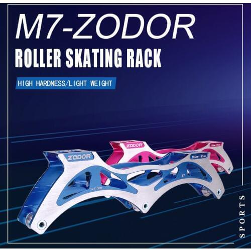 Kids Inline Speed Skates Frame M7 ZODOR 3X90mm 3X100mm 3X110mm Speed Skating Base 130mm 150mm 165mm 180mm 195mm 3 Wheel Children