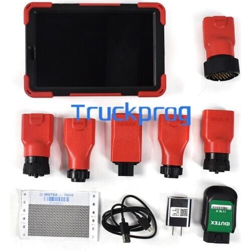 XTUNER IDUTEX TS210 for multiple brand truck commercial vehicle machinery Agriculture diagnostic tool+tablet PC diagnostic tool
