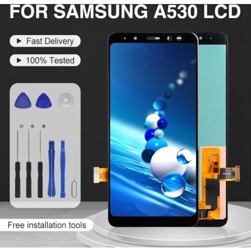 Dinamico For Samsung Galaxy A8 2018 Lcd A530F Lcd Touch Screen Digitizer Assembly Replacement A530 A530N LCD With Tools