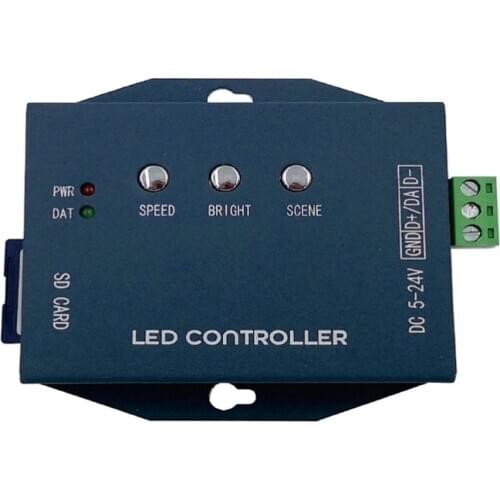 LES light strip controller supports RGBW energy-saving mode, RGBWW five-color control