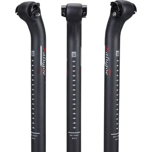 2016 EC90 newest full carbon bicycle seat post / seat post / bicycle seat post 25 degrees Bike seat post 27.2 / 30.8 / 31.6