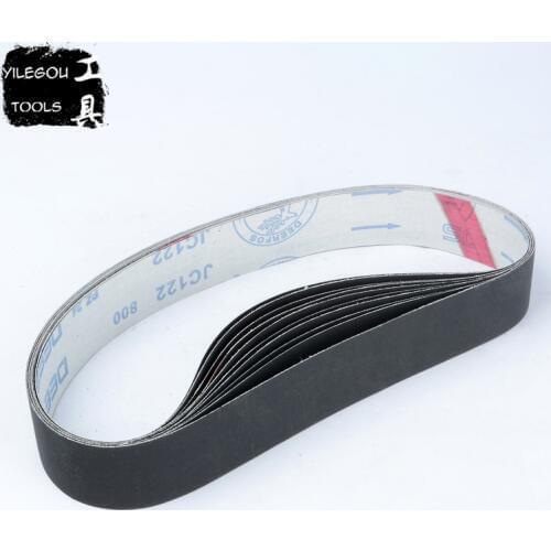 5 Pieces 40 * 760mm Sanding Belt For Metal 760*40mm Carborundum Abrasive Belt With Grit 60, 120 For 3 Round Tube Polishing