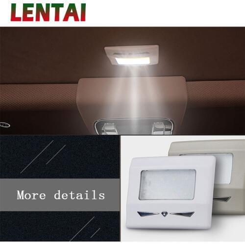 LENTAI 1PC Car LED Wireless Reading Light Roof Celling Lamp For Ford Focus 2 3 Fiesta Mondeo MK4 Ranger Toyota Corolla chr RAV4